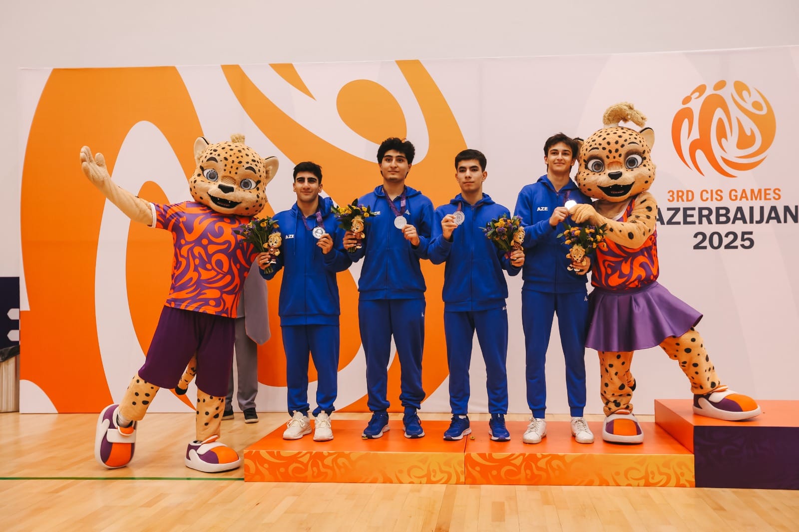 III MDB Oyunları: Batut gimnastikası üzrə komandamız gümüş medal qazandı